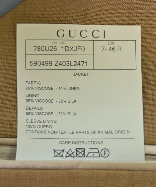 GUCCI เบลเซอร์/แจ็คเก็ตสูท