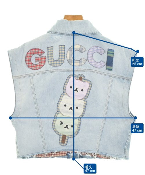 GUCCI แจ็คเก็ตยีนส์