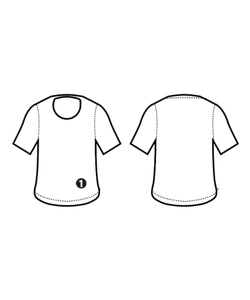 PRADA เสื้อยืด/เสื้อท็อปส์
