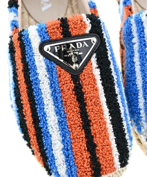 PRADA รองเท้าพื้นเชือกสาน