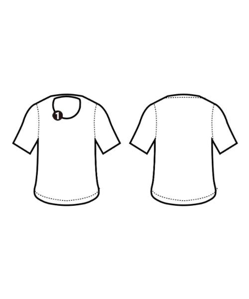 PRADA เสื้อยืด/เสื้อท็อปส์