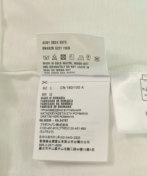 PRADA เสื้อยืด/เสื้อท็อปส์