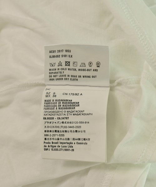 PRADA เสื้อยืด/เสื้อท็อปส์