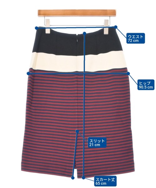 PRADA กระโปรงยาวถึงเข่า