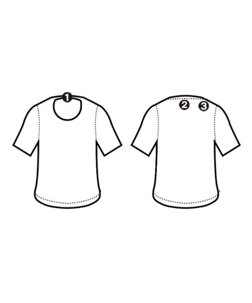 PRADA เสื้อยืด/เสื้อท็อปส์