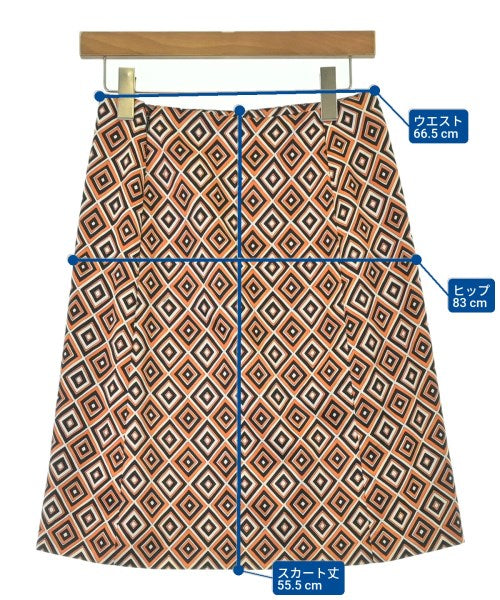 PRADA กระโปรงยาวถึงเข่า
