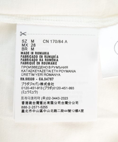 PRADA เสื้อยืด/เสื้อท็อปส์