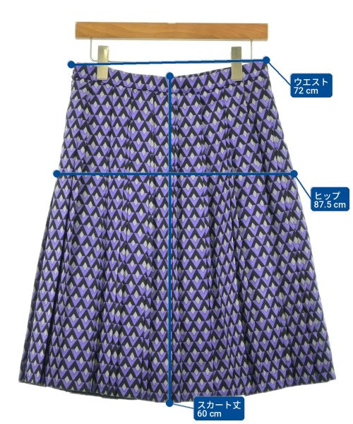 PRADA กระโปรงยาวถึงเข่า