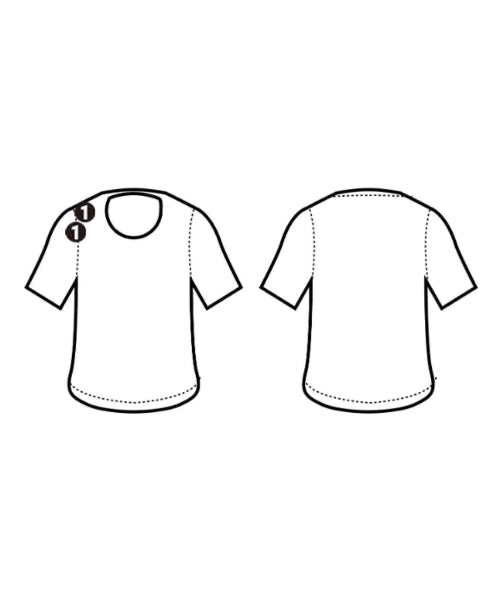 PRADA เสื้อยืด/เสื้อท็อปส์