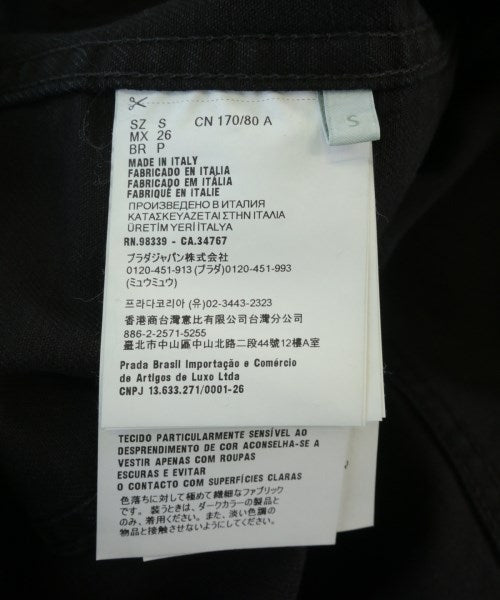 PRADA แจ็คเก็ตยีนส์