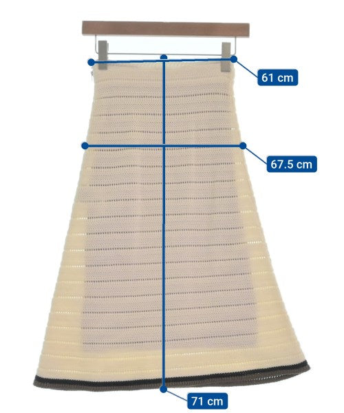 FENDI กระโปรงยาวถึงเข่า