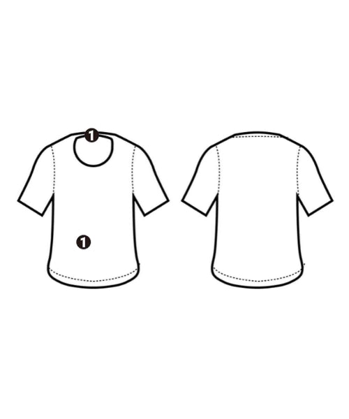 FENDI เสื้อยืด/เสื้อท็อปส์