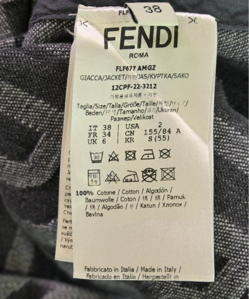 FENDI แจ็คเก็ตยีนส์