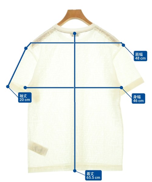 FENDI เสื้อยืด/เสื้อท็อปส์