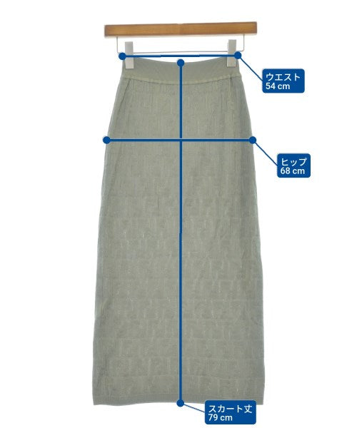 FENDI กระโปรงยาว/แม็กซี่ยาว