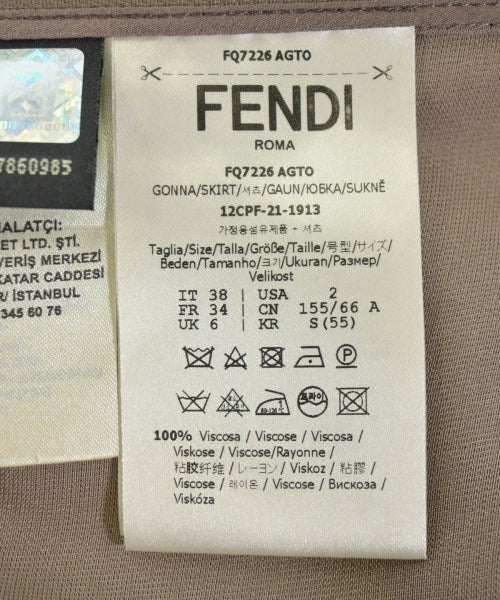 FENDI กระโปรงยาว/แม็กซี่ยาว