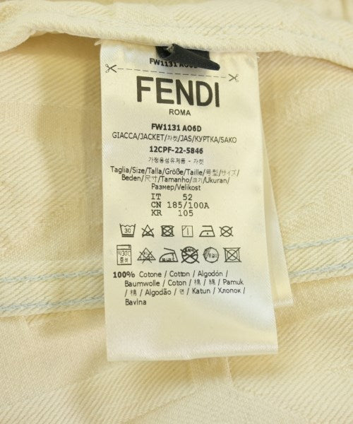 FENDI แจ็คเก็ตยีนส์