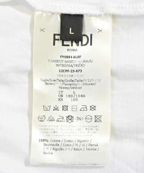 FENDI เสื้อยืด/เสื้อท็อปส์