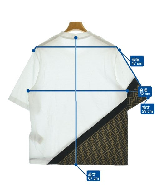 FENDI เสื้อยืด/เสื้อท็อปส์