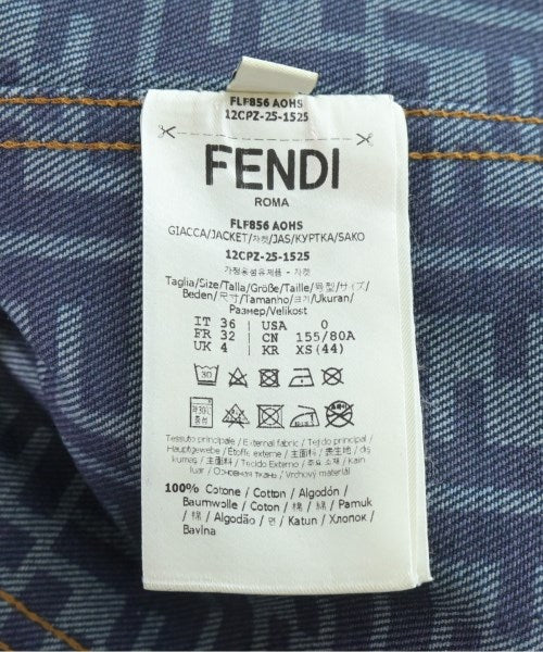 FENDI แจ็คเก็ตยีนส์