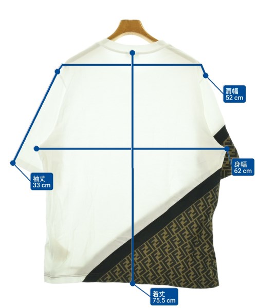 FENDI เสื้อยืด/เสื้อท็อปส์