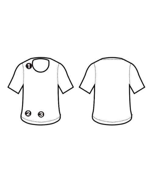 FENDI เสื้อยืด/เสื้อท็อปส์