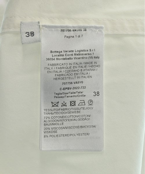 BOTTEGA VENETA เดรสที่เป็นเสื้อเชิ้ตตัวยาว