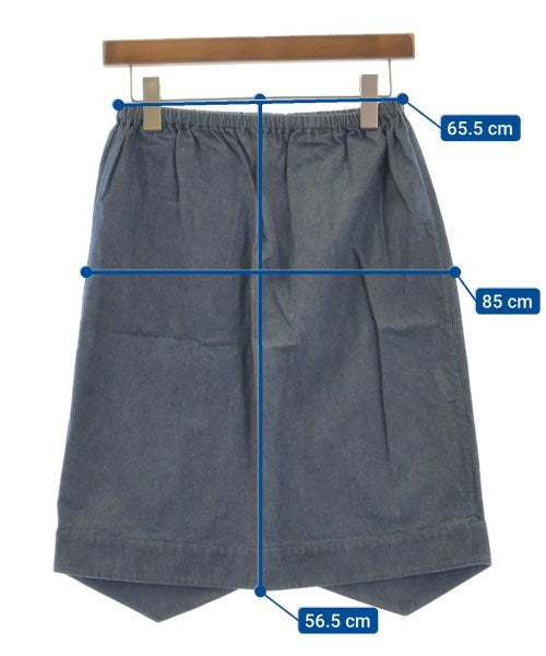 JIL SANDER NAVY กระโปรงยาวถึงเข่า