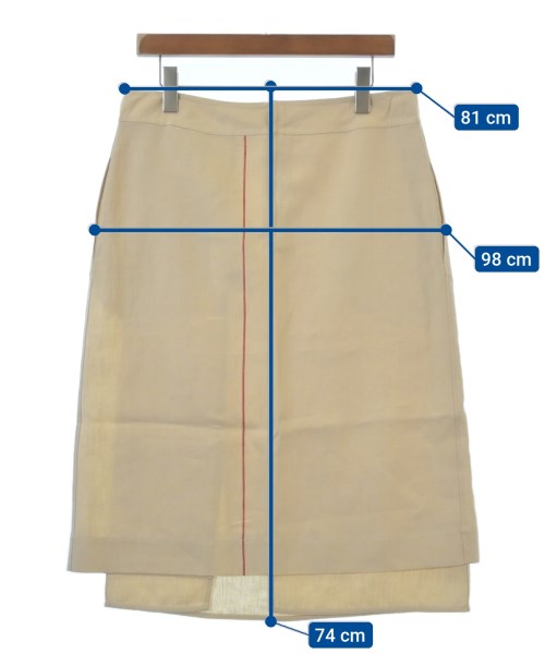 JIL SANDER กระโปรงยาวถึงเข่า
