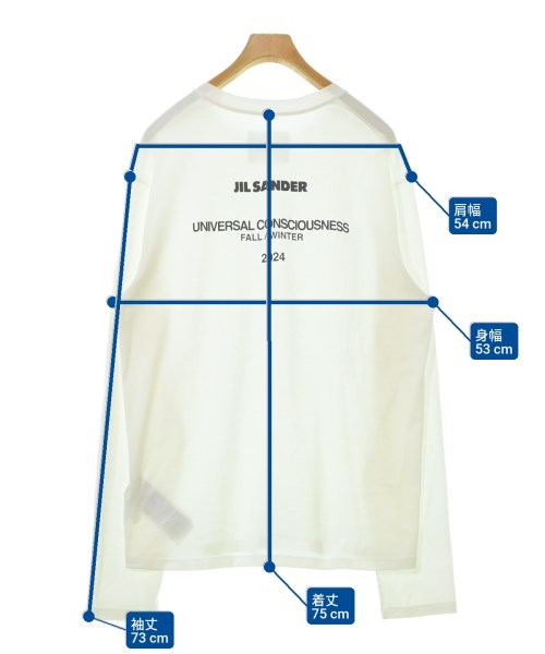 JIL SANDER เสื้อยืด/เสื้อท็อปส์