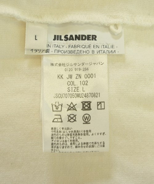 JIL SANDER เสื้อยืด/เสื้อท็อปส์