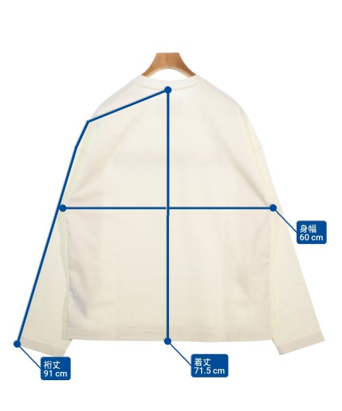 JIL SANDER เสื้อยืด/เสื้อท็อปส์