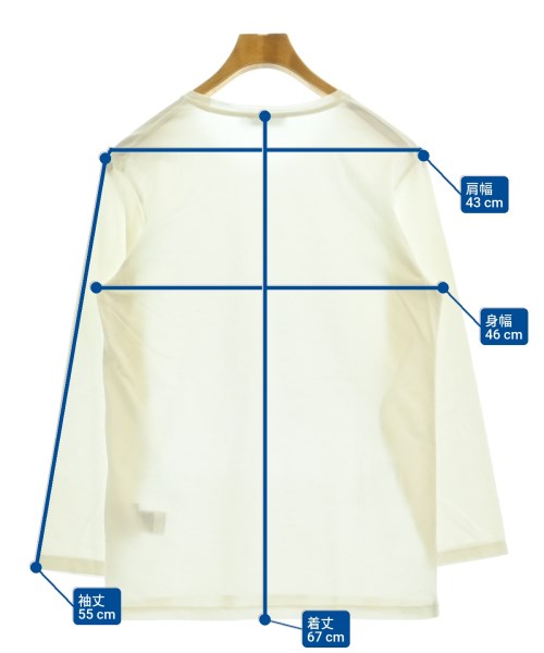 JIL SANDER เสื้อยืด/เสื้อท็อปส์