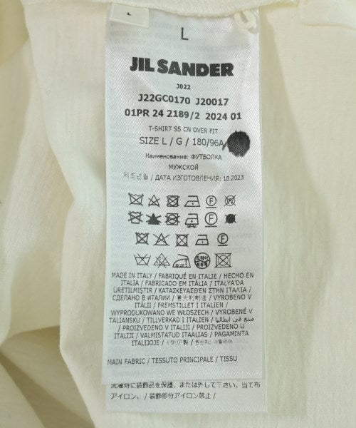 JIL SANDER เสื้อยืด/เสื้อท็อปส์