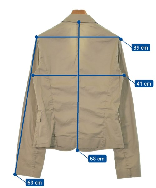 JIL SANDER NAVY เบลเซอร์/แจ็คเก็ตสูท