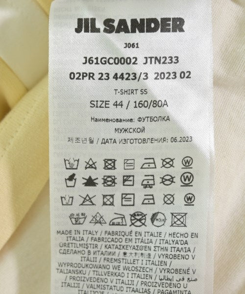JIL SANDER เสื้อยืด/เสื้อท็อปส์