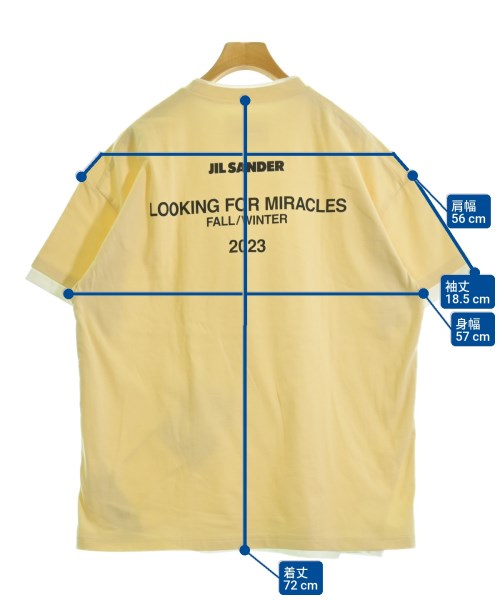 JIL SANDER เสื้อยืด/เสื้อท็อปส์