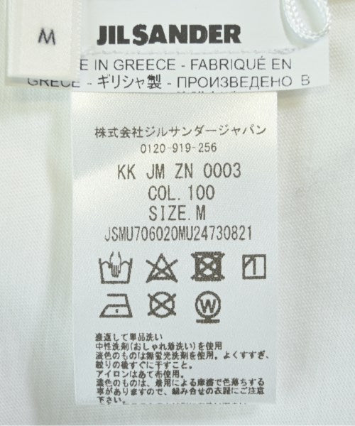 JIL SANDER เสื้อยืด/เสื้อท็อปส์