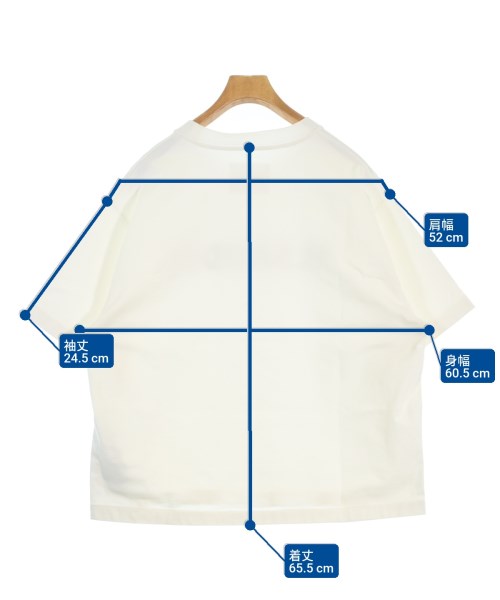 JIL SANDER เสื้อยืด/เสื้อท็อปส์