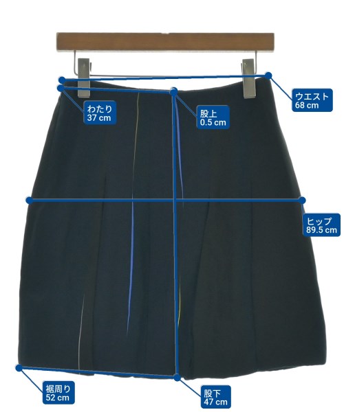 JIL SANDER NAVY กระโปรงสั้น