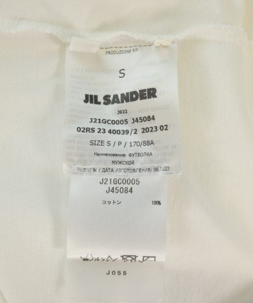 JIL SANDER เสื้อยืด/เสื้อท็อปส์