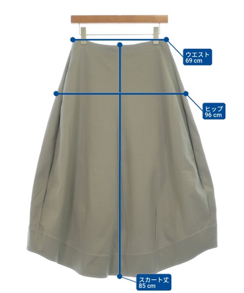 JIL SANDER กระโปรงยาว/แม็กซี่ยาว