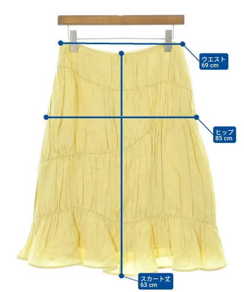 JIL SANDER กระโปรงยาวถึงเข่า