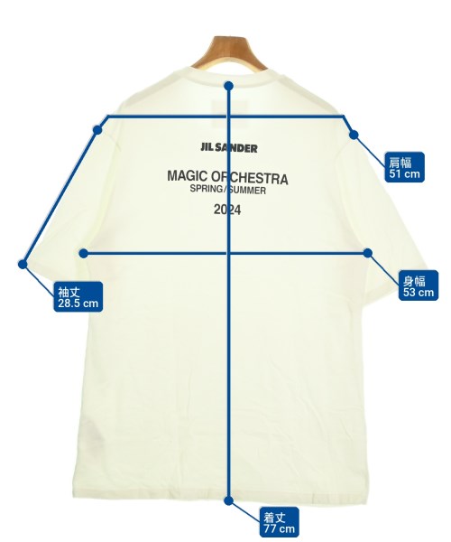 JIL SANDER เสื้อยืด/เสื้อท็อปส์