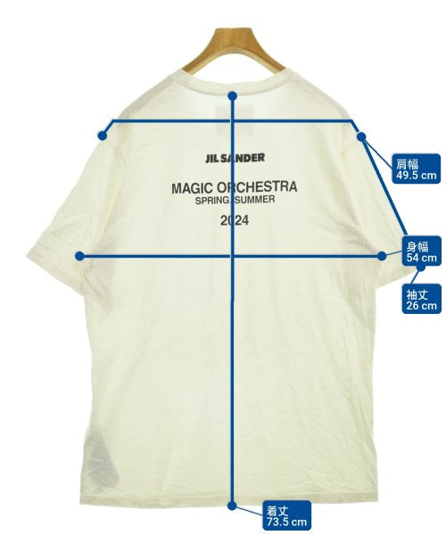 JIL SANDER เสื้อยืด/เสื้อท็อปส์