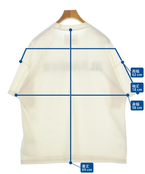 JIL SANDER เสื้อยืด/เสื้อท็อปส์