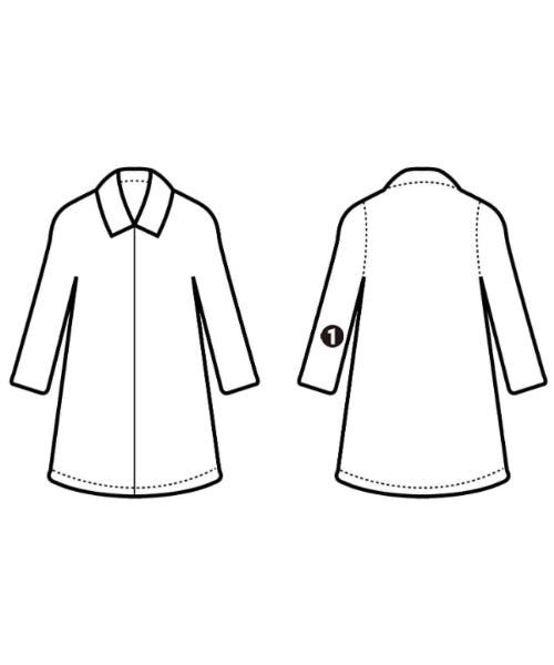 JIL SANDER เสื้อโค้ทเชสเตอร์ฟิลด์