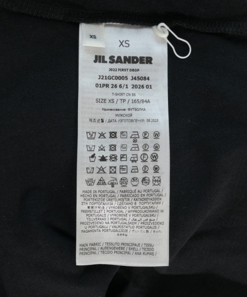 JIL SANDER เสื้อยืด/เสื้อท็อปส์
