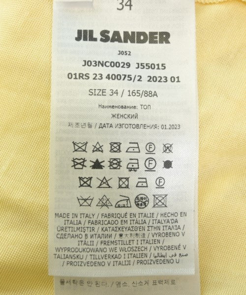 JIL SANDER เสื้อยืด/เสื้อท็อปส์