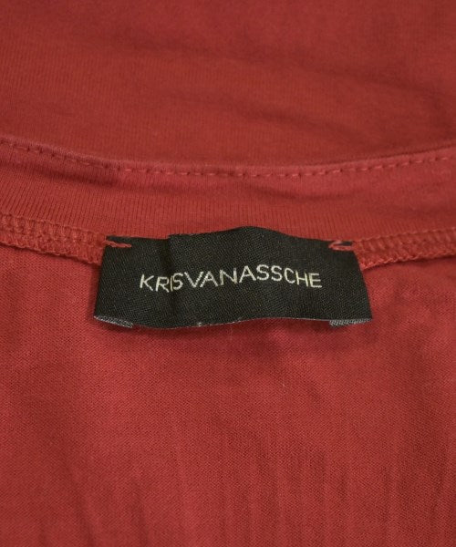 KRIS VAN ASSCHE เสื้อยืด/เสื้อท็อปส์